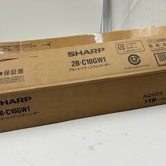 SHARP シャープ 2B-C10GW1 ブルーレイレコーダー 1TB