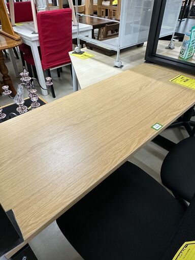 ジモティ来店特価!!　ワークデスク　ナチュラル　　　J-1048