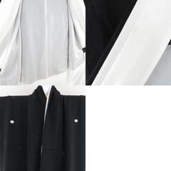 本加賀友禅 黒留袖 相河達博 海辺に松文様 正絹 袷 広衿 比翼付 落款入 作家物 本場加賀友禅染 礼装着物 フォーマル 仕立て上がり 身丈170cm