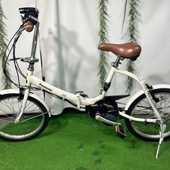 No.238 パナソニック リルト BE-ENWS032 電動アシスト折りたたみ自転車 20インチ内装3段変速整備済み No.238 パナソニック リルト BE-ENWS032 電動アシスト折りたたみ自転車