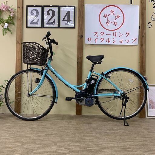 224整備済新基準良品パナソニックー6.6ah長押し５点灯 26インチ 中古車