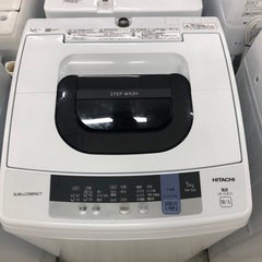 安心の6ヶ月保証付き！HITACHI全自動洗濯機2018年製5.0kg【トレファク堺福田店】