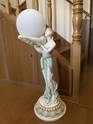 昭和 アンティークライト陶器置物