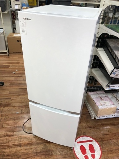 TOSHIBA 東芝 2ドア冷蔵庫 GR-M15BS 2018年製