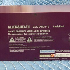 ALLEN&HEATH GLD-AR242  アレン&ヒース　ステージボックス　QU、GLD、SQシリーズ対応