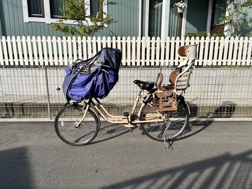自転車のみ！ママチャリ3段変速　LEDオートライトお届けします！