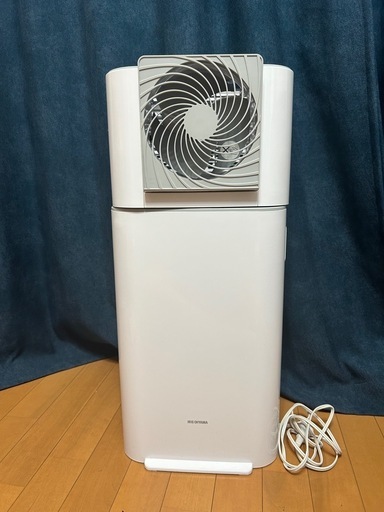2020年製 アイリスオーヤマ　サーキュレーター衣類乾燥除湿機　IJD-150-WH