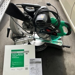 スライド丸のこ【使用1回、替え刃1枚】