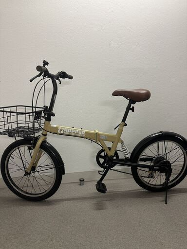 ホッパーFX-HOPPER折りたたみ自転車 20インチ外装６段変速動作良好