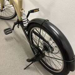 ホッパーFX-HOPPER折りたたみ自転車 20インチ外装６段変速動作良好