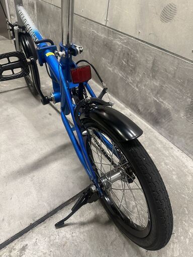 FIELD CHAMP 16インチ折りたたみ自転車　【新品未使用】 未使用FIELD CHAMP16インチ折畳み自転車 整備済み走行良好 ブルー