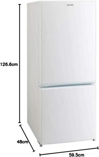 【お譲り先決まりました】アイリスオーヤマ 冷蔵庫 156L 自動霜取機能付き ホワイト AF156-WE\n\n