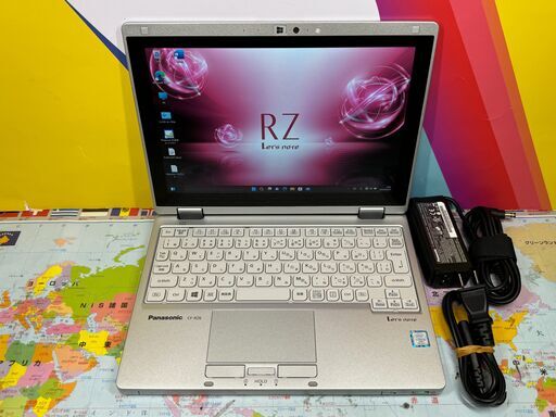 JC0935　パナソニック Let's note CF-RZ6 10.1型 タッチパネル 軽量