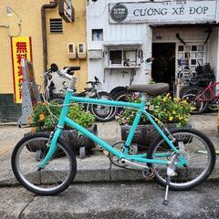 ミニベロ自転車 20インチ WEEKENDBIKE 7変速 フレーム  