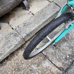 ミニベロ自転車　２０インチ　ＷＥＥＫＥＮＤＢＩＫＥ　７変速　フレーム　アルミ　青　配達可能