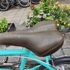 ミニベロ自転車　２０インチ　ＷＥＥＫＥＮＤＢＩＫＥ　７変速　フレーム　アルミ　青　配達可能