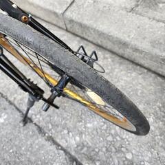 ミニベロ自転車　２０インチ　７変速　美品　黒　配達可能