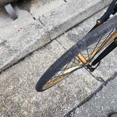 ミニベロ自転車　２０インチ　７変速　美品　黒　配達可能