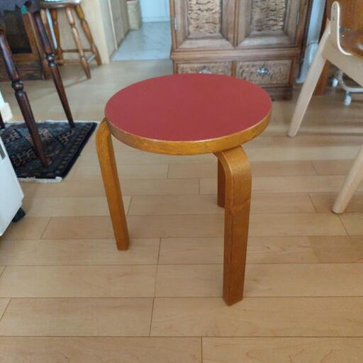 Artek 　スツール60　スコープ別注 リノリウム 　×　ハニー　３本脚