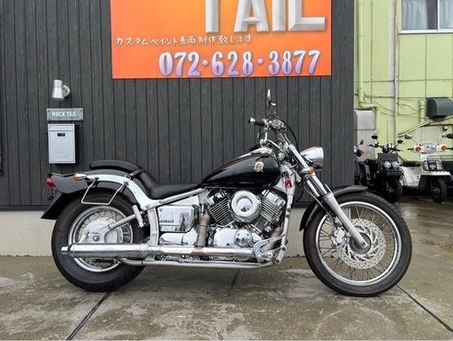 ★55万円 ドラッグスター400 VH01J セル1 実働車　ヤマハ　車検付き　ドラッグスター