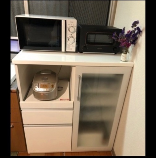 キッチンカウンター白