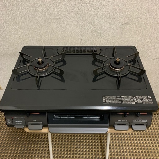 美品　ガスコンロ LPガス RTE670BKR