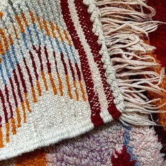 ベニワレン　モロッコ　ラグ
