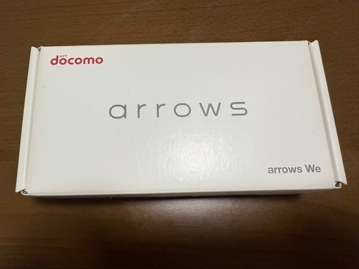 【美品】FUJITSU arrows We F-51B ネイビー
