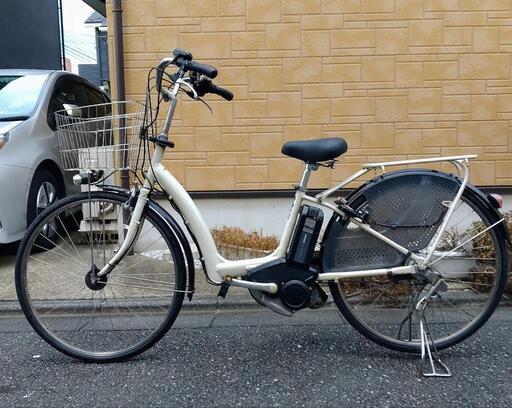 電動アシスト自転車　ヤマハPAS　ラフィーニ　26インチ　バッテリー8.1Ah 充電器付　タイヤ新品！！