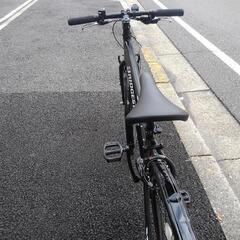 中古自転車３２７５　前後タイヤ新品！ブリヂストン　２０１９年頃モデルTB１　TB42　２７インチ　７段ギヤ　LEDオートライト