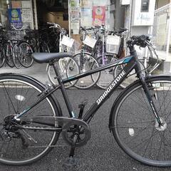 中古自転車３２７５　前後タイヤ新品！ブリヂストン　２０１９年頃モデルTB１　TB42　２７インチ　７段ギヤ　LEDオートライト