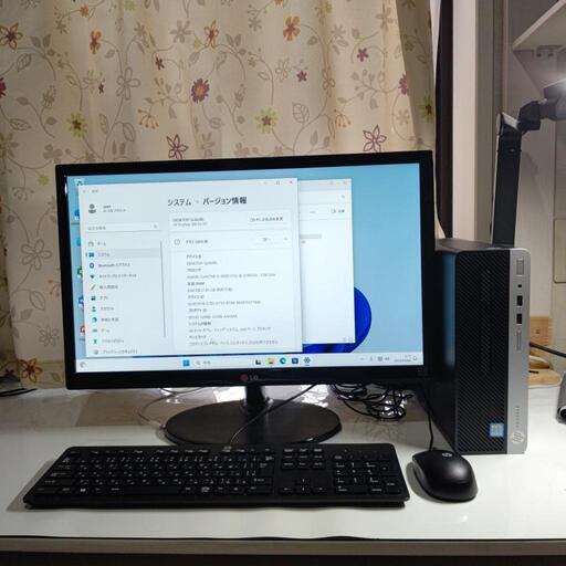 パソコン セット Windows11 オフィス2021 cpu i5  8500 メモリ8G