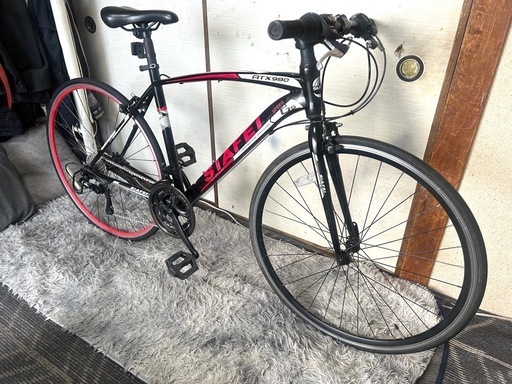 SIAFEIクロスバイク27インチSHIMANO 14段変速、整備済み