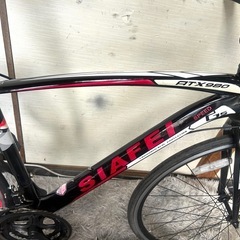 SIAFEIクロスバイク27インチSHIMANO 14段変速、整備済み