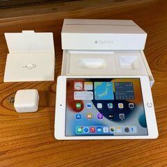 ipad mini 4 16GB wi-fi+cellular シルバー SIMフリー 「バッテリー新品」