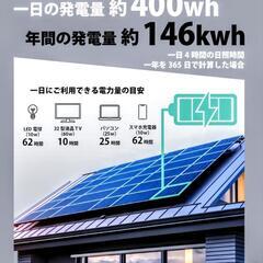 新品未開封　ソーラーパネル（太陽光発電パネル）２枚