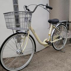 U型フレーム自転車 GAVLE オートライト クリーム CF19-UCP241HD 24インチ