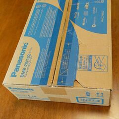 Panasonic　ブルーレイディスクレコーダー　DIGA　DMR-2W102　新品未使用です