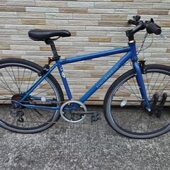 中古自転車 3×7段変速 460MM クロスバイク軽整備済み 防犯登録対応