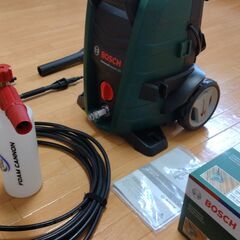 ボッシュ(BOSCH)高圧洗浄機セット 1500W 最大許容圧力12MPa＋MJJC 泡