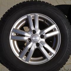 【終了】ワンシーズン使用美品　ブリジストン　BLIZZAK　スタッドレスタイヤ　ホイール4本セット