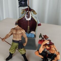 ワンピースフィギュア、白ひげ＆エース