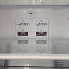 「ジモティー見た」で5％OFF！【2ドア冷凍冷蔵庫】2ドア冷凍冷蔵庫 MITSUBISHI 三菱 MR-P15G-H1  146L 2022年製:マットチャコール