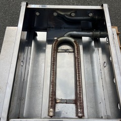 ☆ 中古品 厨房 業務用 おでん鍋 4ツ仕切り LPガス 直火式
