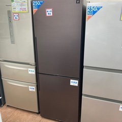 SHARP 冷蔵庫 2017年製 SJ-PD27C-T 271L プラズマクラスター