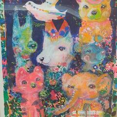 原画 平島毅 氏 作品 平和画