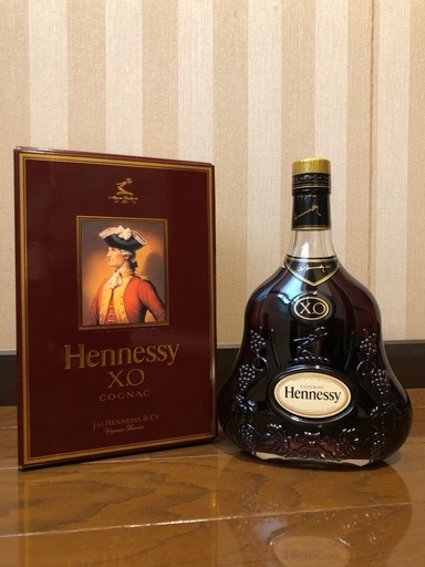 未開封★Hennessy ヘネシー XO コニャック 金キャップ クリア 700ml