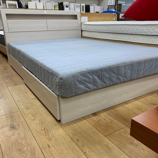 セミダブルベッド 錦之堂（IKEAマットレス）