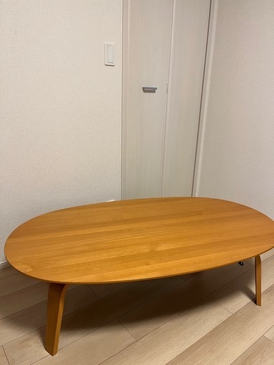 無印良品　楕円こたつ
