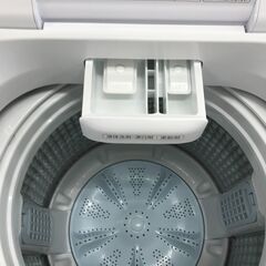 AQUA アクア 洗濯機 AQW-V7M 2021年 3Dパワフル洗浄＆高濃度クリーン浸透RX やわらか脱水＆やさしくコース やわらか脱水＆やさしくコース  ファミリータイプ クリーニング済 堺市 石津【ジャングルジャングルサカイ石津店】